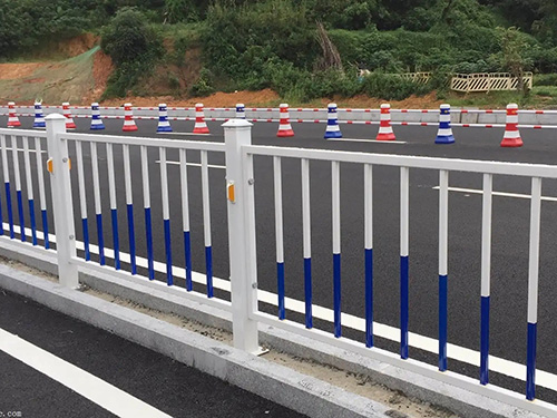 吉林中田公路段市政道路护栏安装图片1